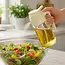 Benson 2-in-1 Olijfolie Sprayer & Dispenser – Crème - Olie Sprayer - Oliefles met Schenktuit - 470 ML