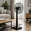 TIROSS Staande ventilator 44 cm met 3 snelheden, timer, verstelbare hoogte en kanteling plus afstandsbediening voor thuisgebruik