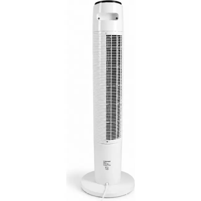 TIROSS Kolomventilator 45 W met 6 snelheden, aanraakbediening en 111 cm hoogte voor verkoeling