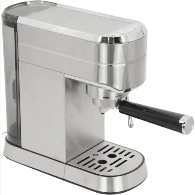 TIROSS Espressomachine 15 bar met Thermoblock, melkopschuimer en uitneembare watertank van 1 l