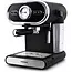TIROSS Espressomachine 15 bar met 1100 W, melkopschuimer, kopjesverwarmer en 2-kopsfunctie thuis