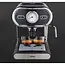 TIROSS Espressomachine 15 bar met 1100 W, melkopschuimer, kopjesverwarmer en 2-kopsfunctie thuis