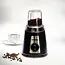 TIROSS Blender 500 W met glazen kan 1,5 l, 2 snelheden, pulseerstand en meegeleverde koffiemolen