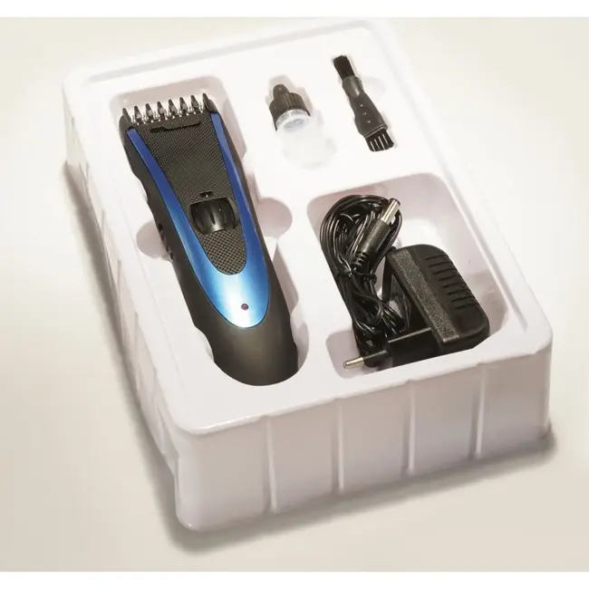 TIROSS Tondeuse 3,5-15 mm met rvs messen, 45 min gebruiksduur en bedraad of draadloos gebruik