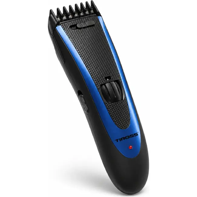 TIROSS Tondeuse 3,5-15 mm met rvs messen, 45 min gebruiksduur en bedraad of draadloos gebruik