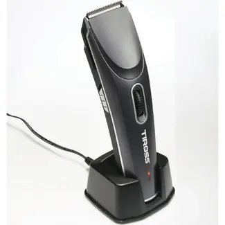 TIROSS Draadloze tondeuse 4-30 mm met Li-ion accu, rvs messen, 45 min gebruiksduur en accessoires voor haarverzorging thuis