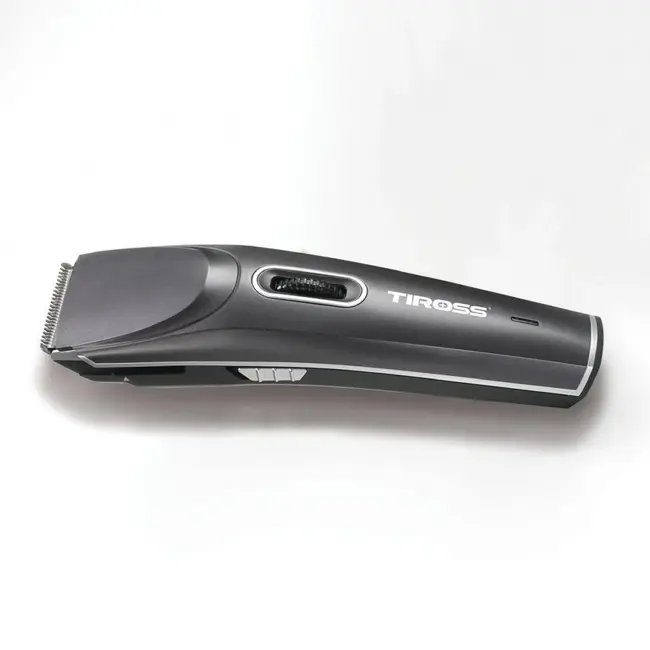 TIROSS Draadloze tondeuse 4-30 mm met Li-ion accu, rvs messen, 45 min gebruiksduur en accessoires voor haarverzorging thuis