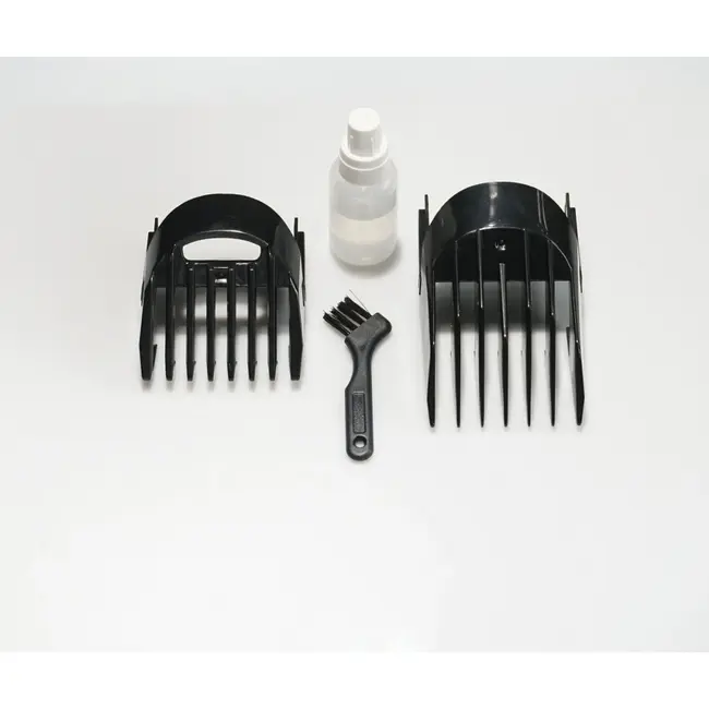 TIROSS Draadloze tondeuse 4-30 mm met Li-ion accu, rvs messen, 45 min gebruiksduur en accessoires voor haarverzorging thuis