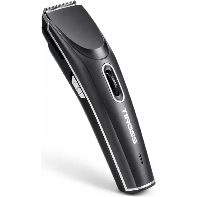 TIROSS Draadloze tondeuse 4-30 mm met Li-ion accu, rvs messen, 45 min gebruiksduur en accessoires voor haarverzorging thuis