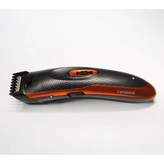 TIROSS Tondeuse 3-15 mm met 9 lengtestanden, rvs messen, 45 min gebruiksduur en handig laadstation