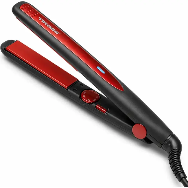 TIROSS Stijltang 45-50 W met keramische platen, 150-230 °C en automatische uitschakeling na 60 minuten