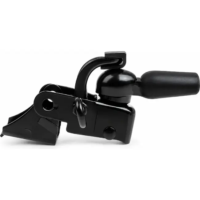 Amigo Stevige metalen fietsaanhanger koppeling - zwart - eenvoudig te monteren