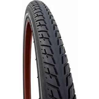 Deli tire Buitenband 28x1.75 - Reflecterend - Antileklaag 1mm - Donkergrijs