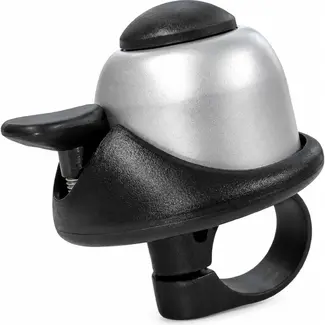 Falkx Aluminium fietsbel 36mm - helder geluid - zilverkleurig - duurzaam ontwerp