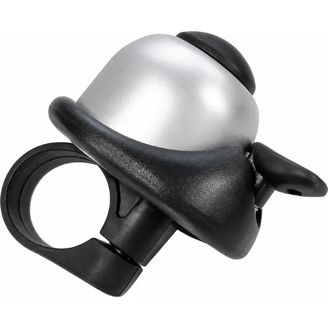 Falkx Aluminium fietsbel 36mm - helder geluid - zilverkleurig - duurzaam ontwerp