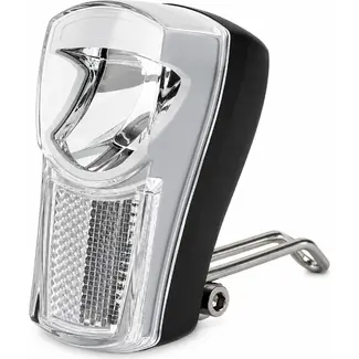 Ikzilight Koplamp met krachtige LED en reflector - 30 Lux - Zichtbaar tot 1200 meter - Voorvorkbevestiging