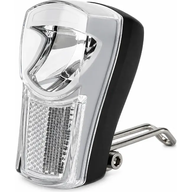 Ikzilight Koplamp met krachtige LED en reflector - 30 Lux - Zichtbaar tot 1200 meter - Voorvorkbevestiging