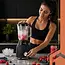 Ruhhy Blender 1200 W met glazen kan, ijsbreker, pulsstand en 2 meeneembekers voor smoothies