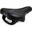 Selle Comfort Comfortabel zadel voor e-bikes - medium - zwart - met handvat - zonder strop