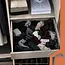 Ruhhy Ondergoed organizer 4-delig grijs met 45 vakken voor sokken, lingerie en kleine accessoires
