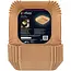 Zortiva Airfryer bakpapier 23 x 23 cm, 100 stuks met antiaanbaklaag en hittebestendig tot 230 °C