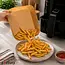 Zortiva Airfryer bakpapier 23 x 23 cm, 100 stuks met antiaanbaklaag en hittebestendig tot 230 °C