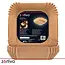 Zortiva Airfryer bakpapier 23 x 23 cm, 100 stuks met antiaanbaklaag en hittebestendig tot 230 °C