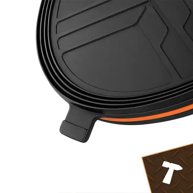 Bigstren Elektrische vacuümzuignap 200 mm met LCD-display, automatische pomp en werkbelasting tot 180 kg