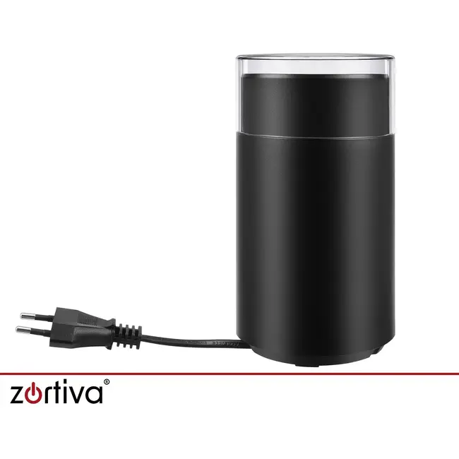 Zortiva Elektrische koffiemolen 150 W met 50 g inhoud, stalen mes en 22.000 t/min voor koffie