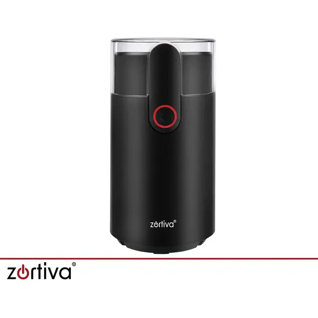 Zortiva Elektrische koffiemolen 150 W met 50 g inhoud, stalen mes en 22.000 t/min voor koffie