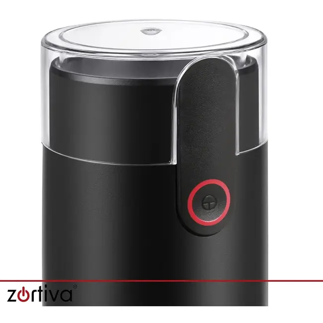 Zortiva Elektrische koffiemolen 150 W met 50 g inhoud, stalen mes en 22.000 t/min voor koffie