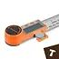 Bigstren Digitale hoekmeter 360° 200 mm met LCD-display, liniaal en meetnauwkeurigheid van ±0,3°