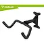 Trizand, Fietshouder wand 30 kg zwart, opvouwbaar en verstelbaar voor fietsen van 24-29 inch thuis