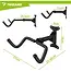 Trizand, Fietshouder wand 30 kg zwart, opvouwbaar en verstelbaar voor fietsen van 24-29 inch thuis