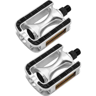 Union Aluminium pedalen - non-slip inleg - TÜV getest - 103x69 mm - zwart