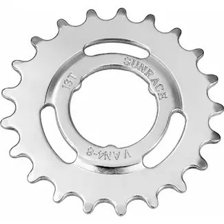 Sturmey Archer Tandwiel 22-tands - Opsteekmodel - Zilver - Duurzaam en Betrouwbaar