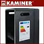 Kaminer Gasheater 4200 W op LPG met 3 standen, wielen, slang en drukregelaar voor ruimtes tot 60 m²