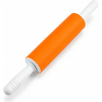 TIROSS Siliconen deegroller 48 cm met antikleef rolvlak van 23 cm