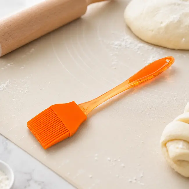 TIROSS Siliconen bakkwast 29 cm met kwast van 5 x 4 cm tot 240 °C