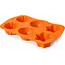 TIROSS Siliconen bakvorm 22 x 33 cm voor 6 baksels in 3 vormen