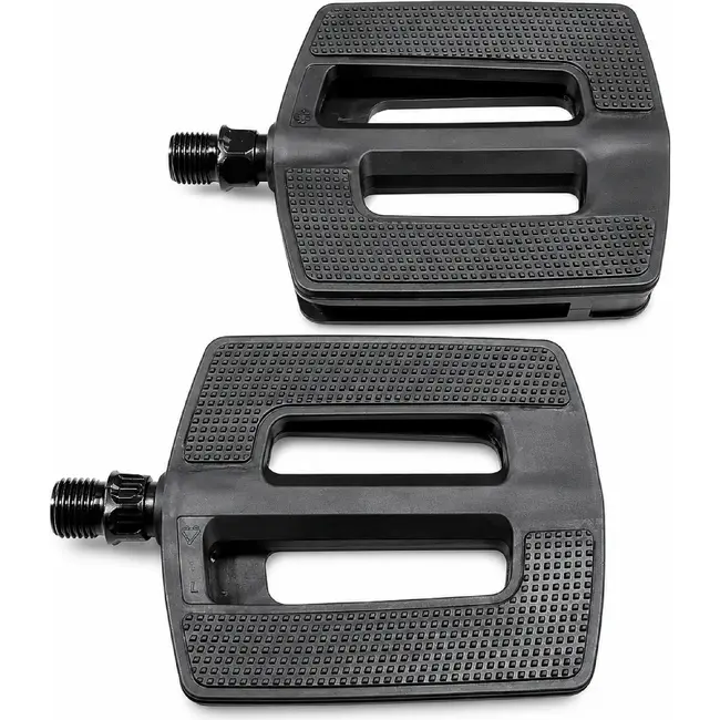 Falkx E-bike pedalen - soft anti-slip - kunststof huis - zwart - 9/16" schroefdraad