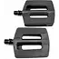 Falkx E-bike pedalen - soft anti-slip - kunststof huis - zwart - 9/16" schroefdraad