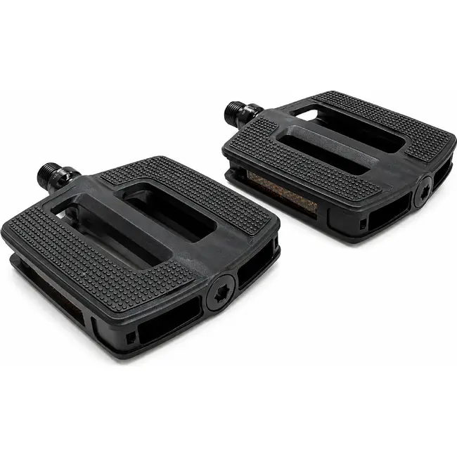 Falkx E-bike pedalen - soft anti-slip - kunststof huis - zwart - 9/16" schroefdraad