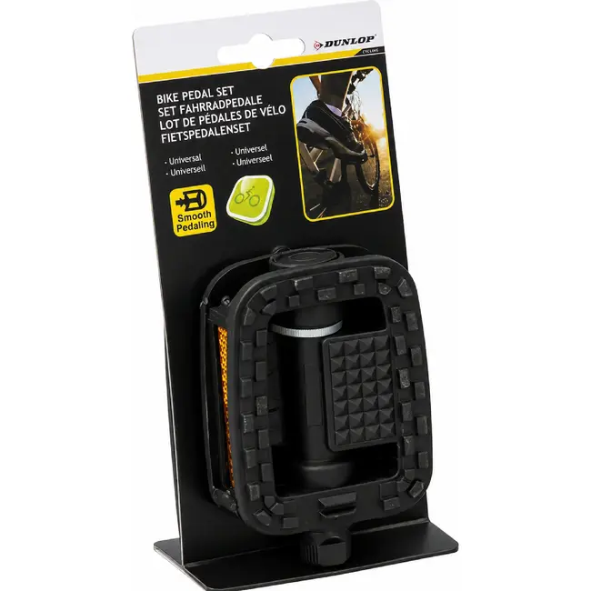 Falkx Universele fietspedalen met antislip en reflectoren - 1 paar