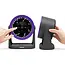 TIROSS Oplaadbare ventilator 19 cm met LED-display en 5000 mAh accu