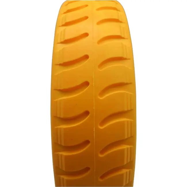 Benson Kruiwagenwiel - Anti-lek - Flex Lite - Lichtgewicht - 38 cm - Massief Rubber