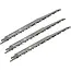 Benson Reciprozaagbladen 3-delig hout (9"-5TPI) - 6TPI-6", 6TPI-8", 10TPI-6" en 18TPI-6" - carbon staal