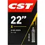 CST Binnenband 22 inch - Dunlop ventiel 40 mm - Hoogwaardig rubber - Zwart