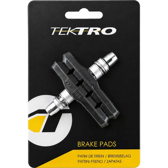 Tektro V-brake remblokken - 72mm - Geschikt voor diverse omstandigheden - Aluminium - Per paar