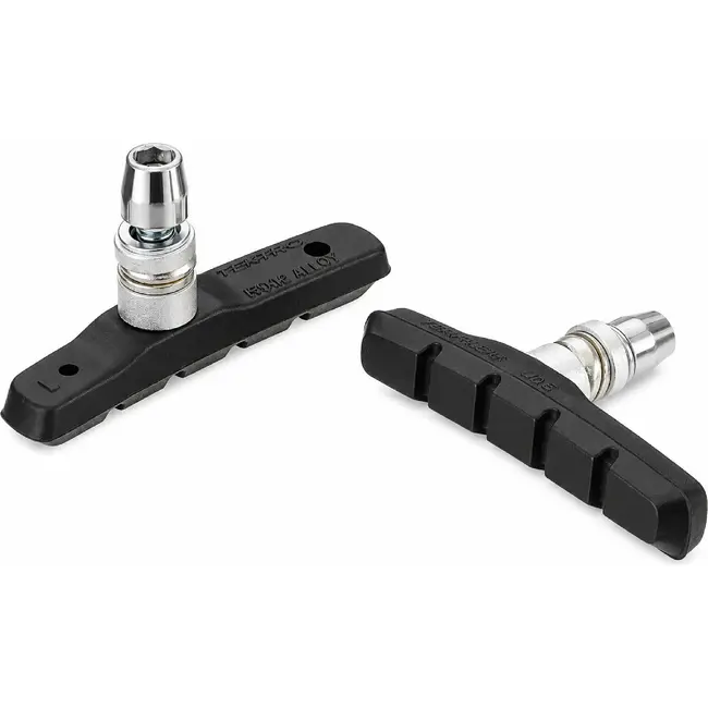 Tektro V-brake remblokken - 72mm - Geschikt voor diverse omstandigheden - Aluminium - Per paar